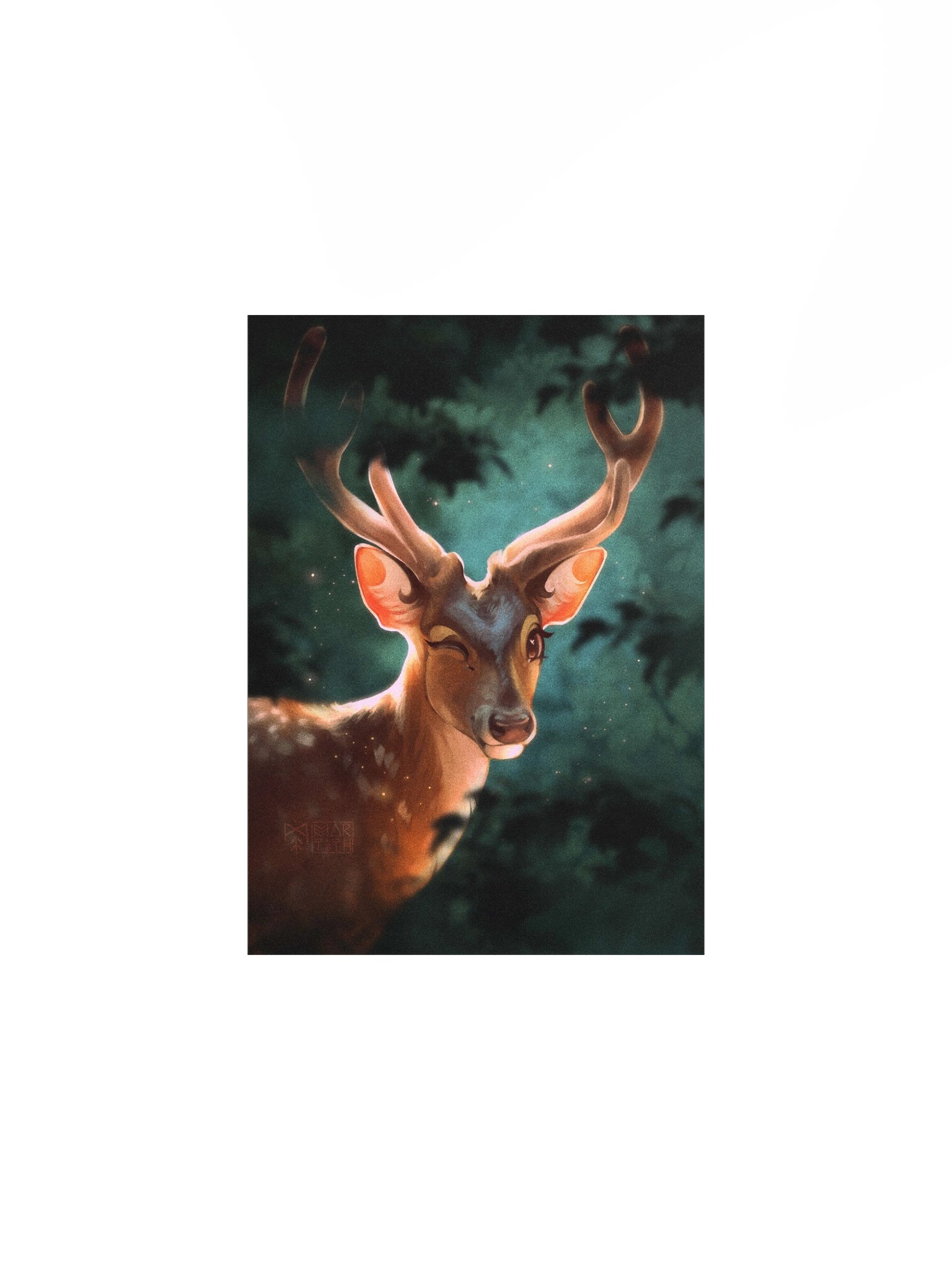 Wink | Matte paper poster product image (3)