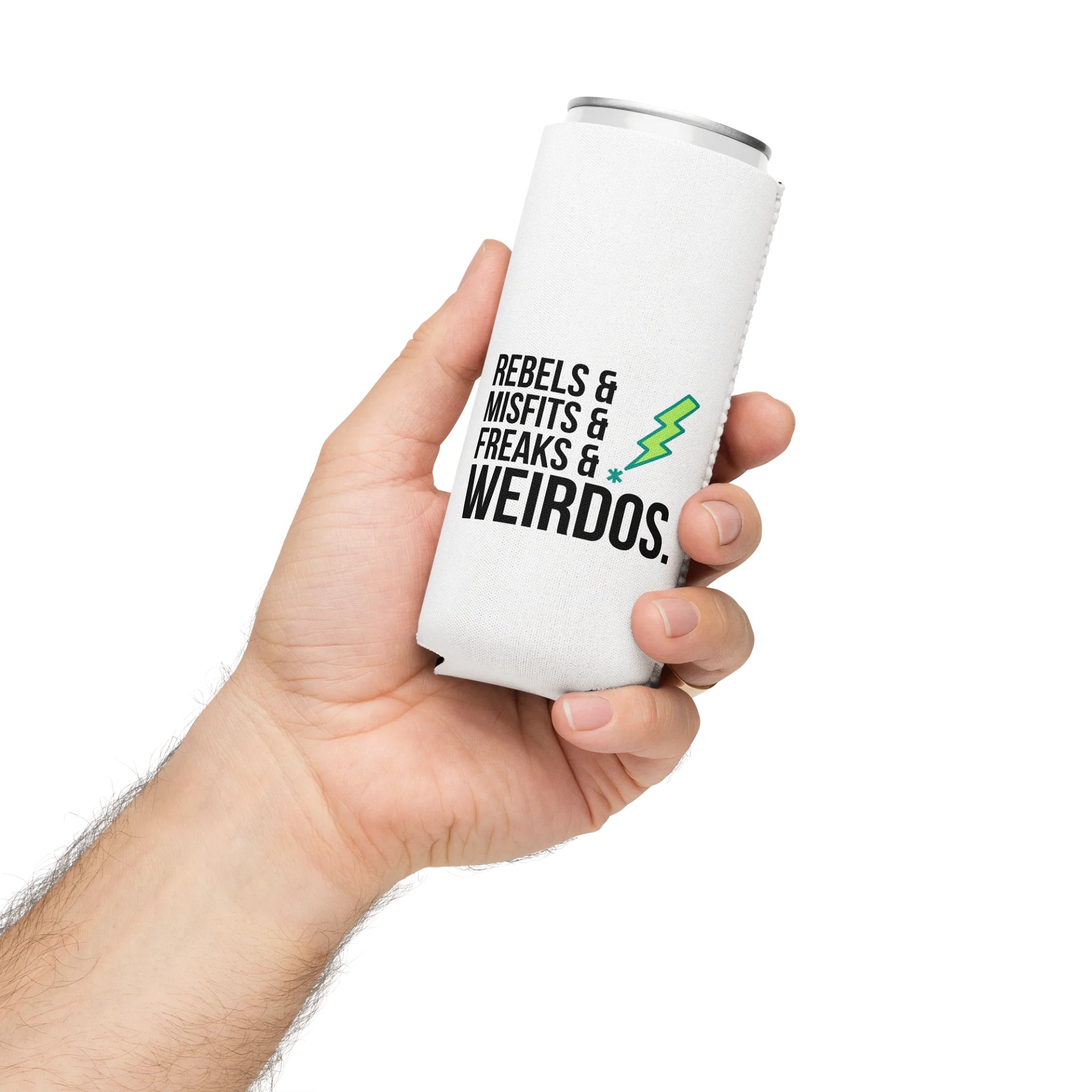 Rebels & Misfits & Freaks & Weirdos Koozie product image (6)