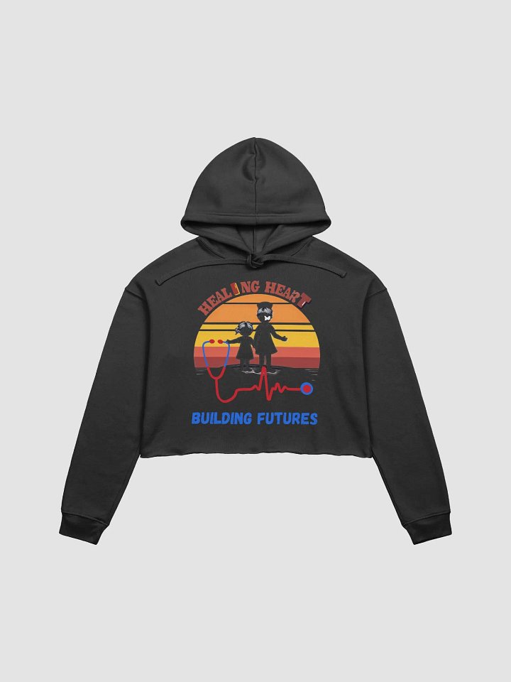Healing Heart Crop Hoodie product image (6)