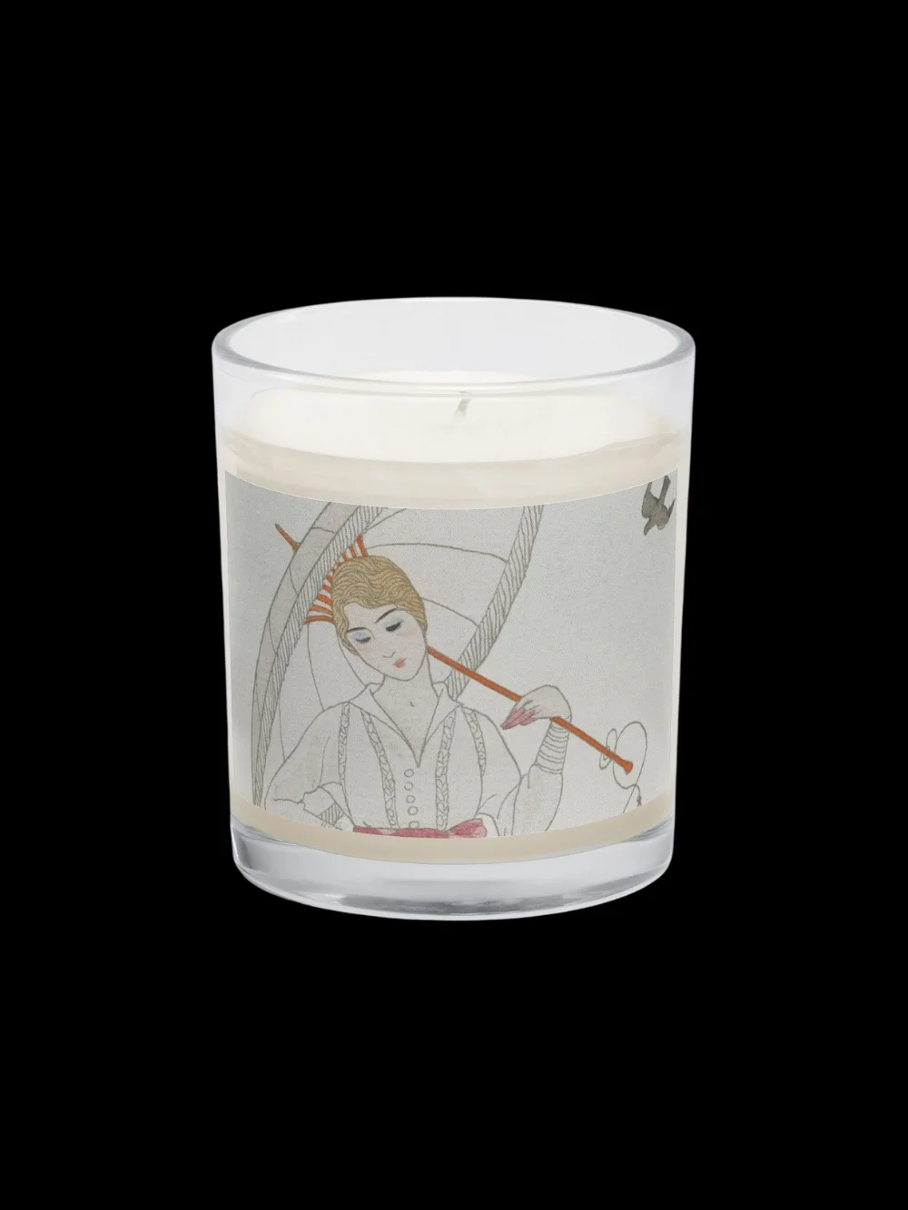 Summer. Soy Wax Candle In A Clear Glass Jar. product image (2)