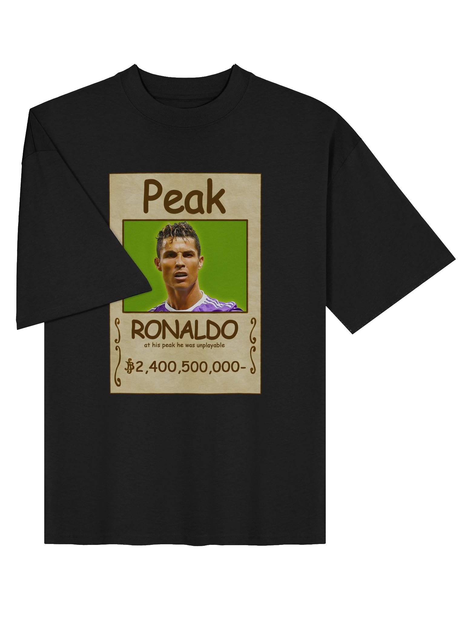PEAK WANTED Ronaldo Tee (Oversized) product image (3)