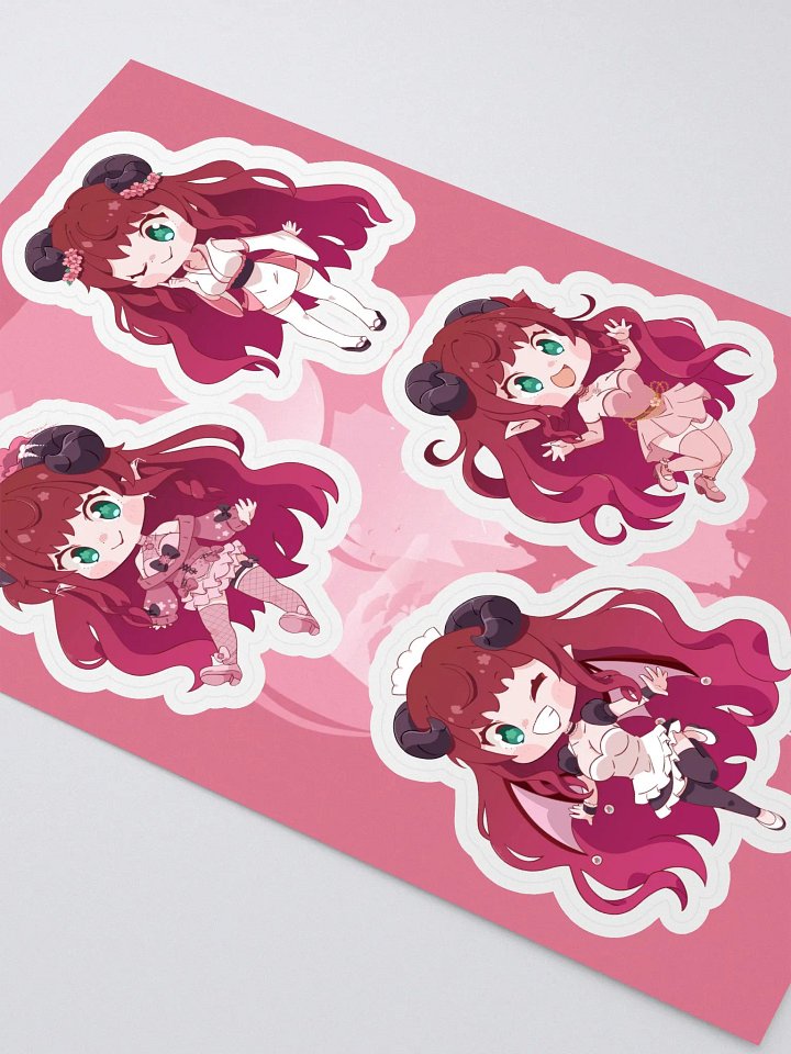 Chibi Hex Stickers product image (2)