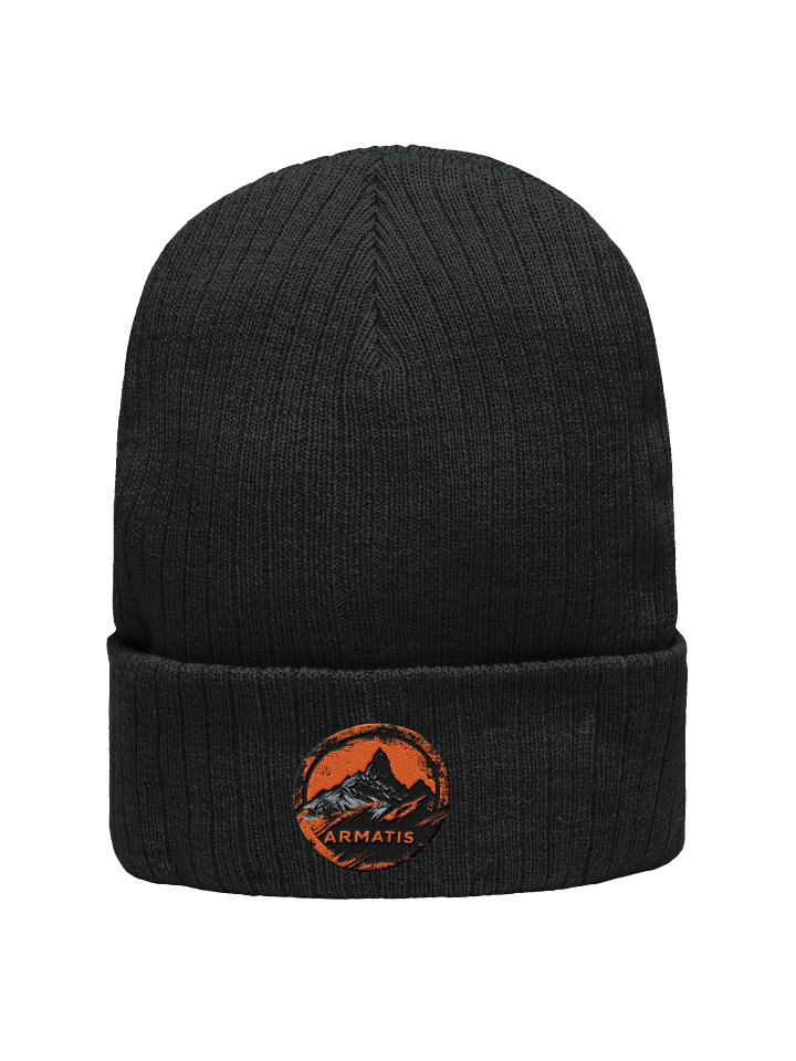 Armatis Mountains Ribbed Knit Beanie product image (4)