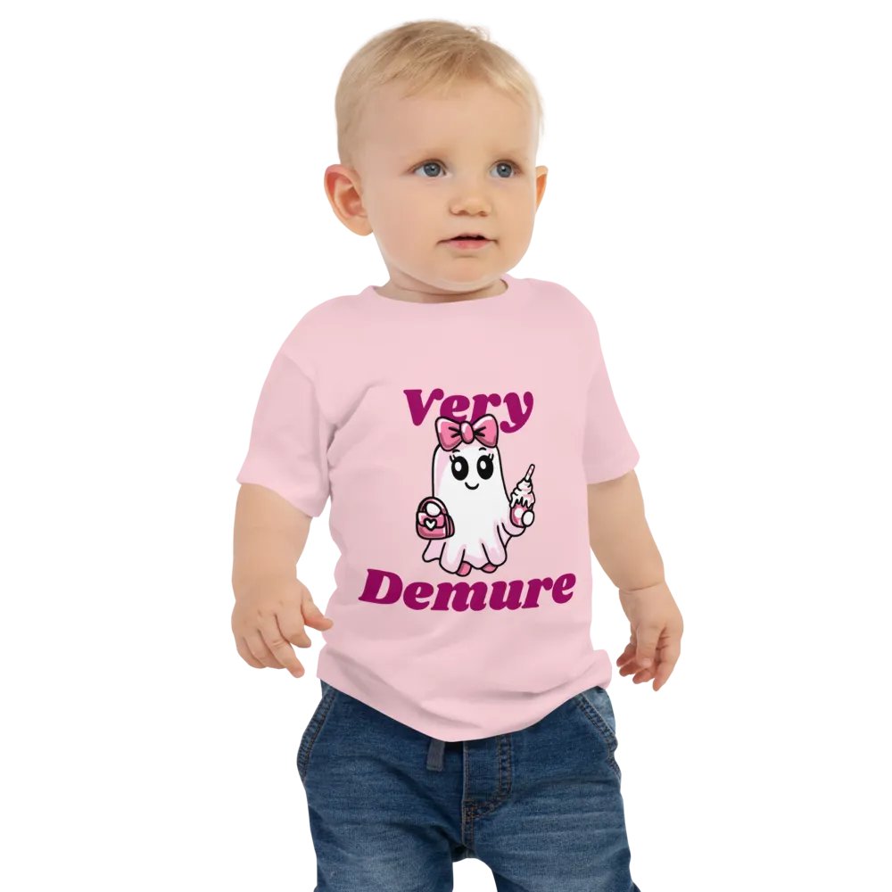 Very Demure Cute Ghost Baby Jersey T-Shirt product image (2)