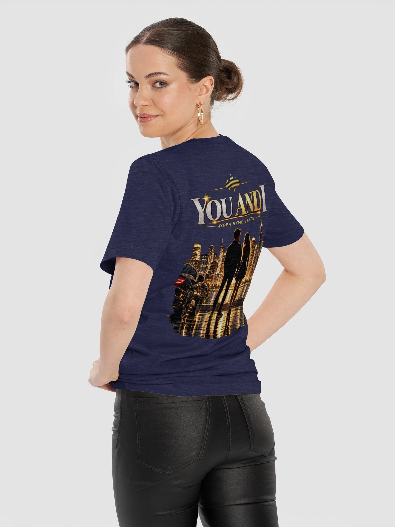 You and I—Hyper Sync Beats Premium Graphic T-Shirt product image (54)