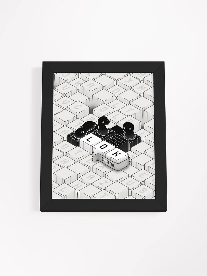 LOK Digital Framed Print product image (2)