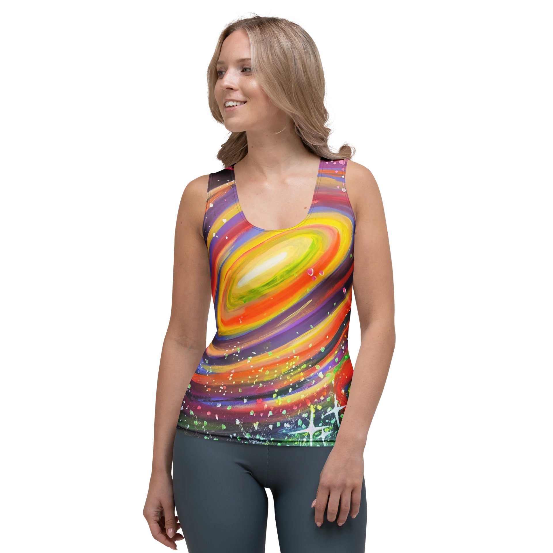 Red Galaxy Women's Tank Top product image (1)