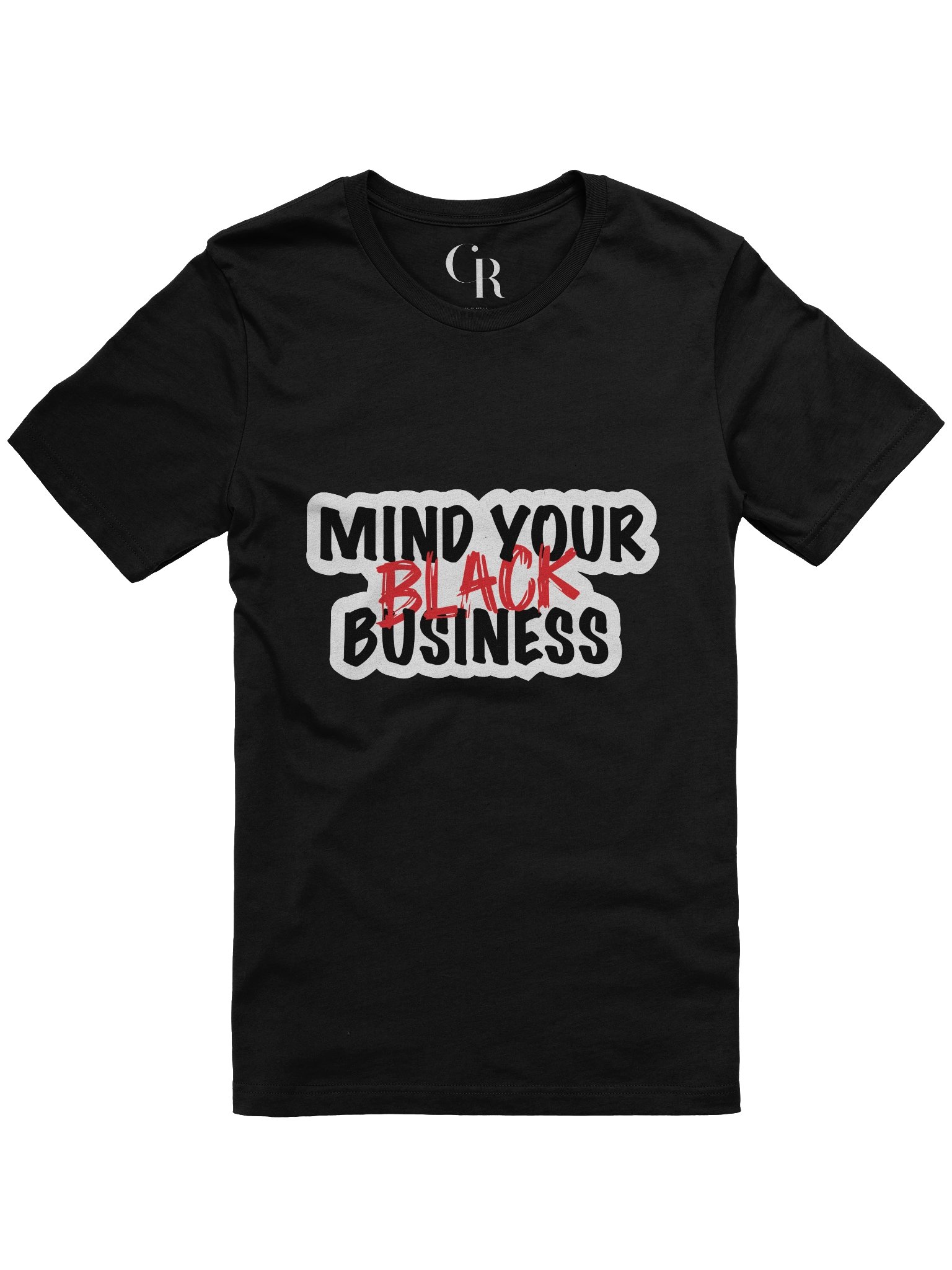 MIND YOUR BLACK BUSINESS TEE product image (6)