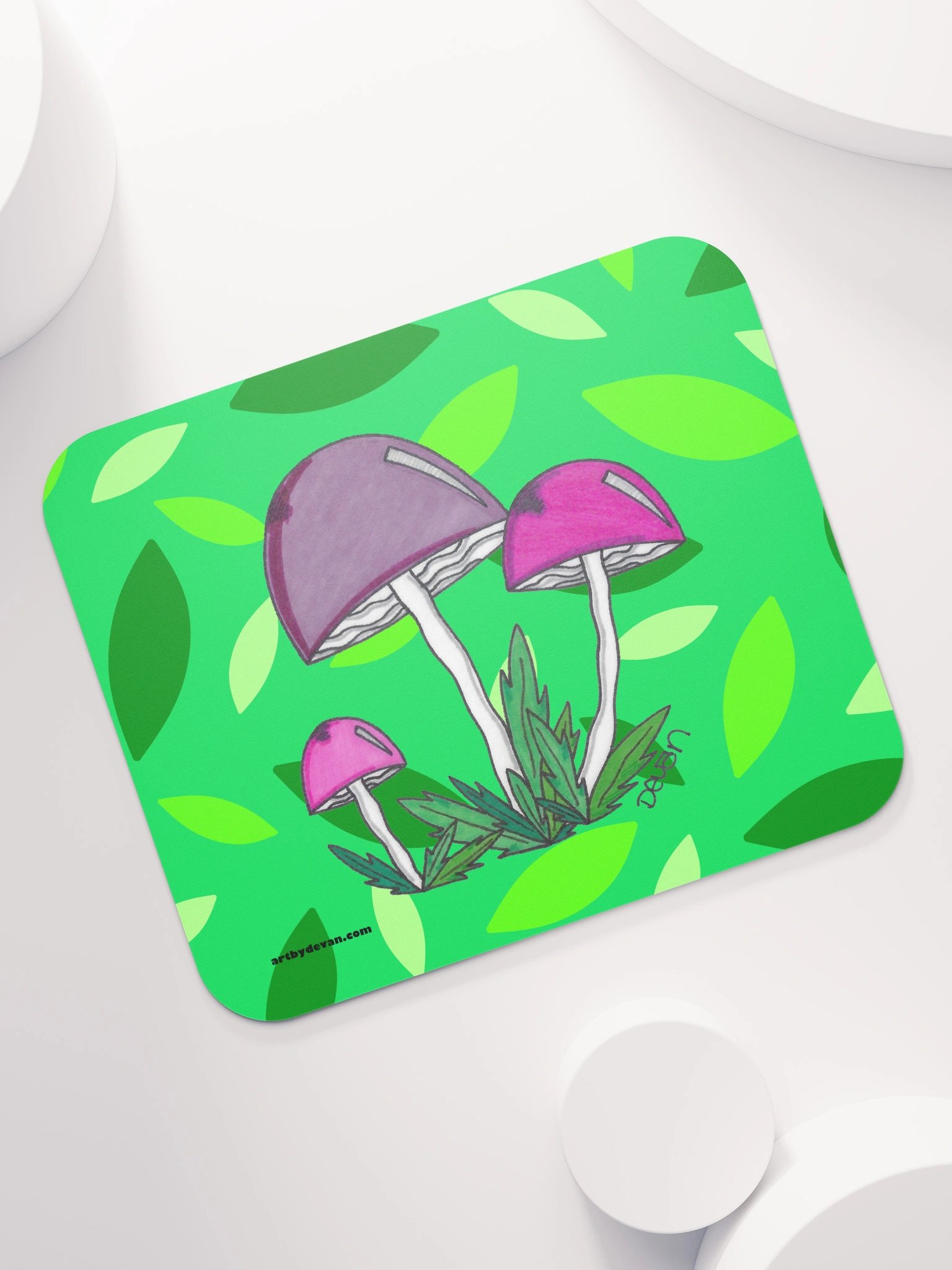 Purple Mushrooms Mousepad product image (7)