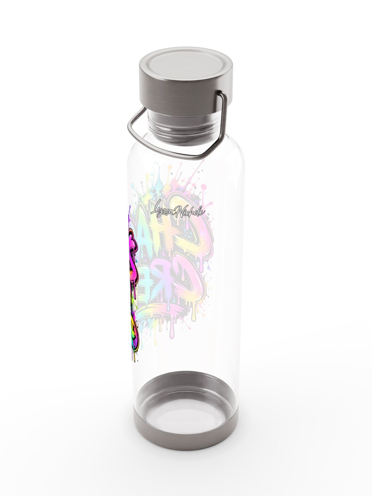 Chaos Crew Rainbow Graffiti Water Bottle product image (7)