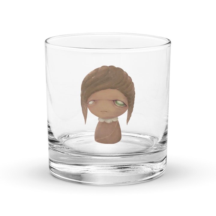 PoPoPoppy head - AAA, Rocks Glass product image (1)