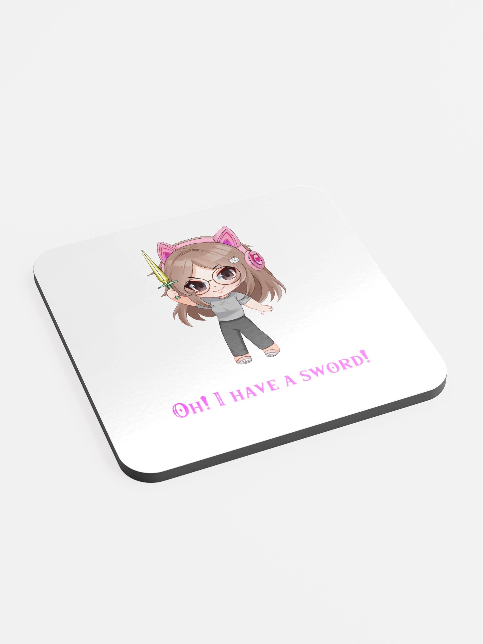 i have a sword drink coaster product image (2)