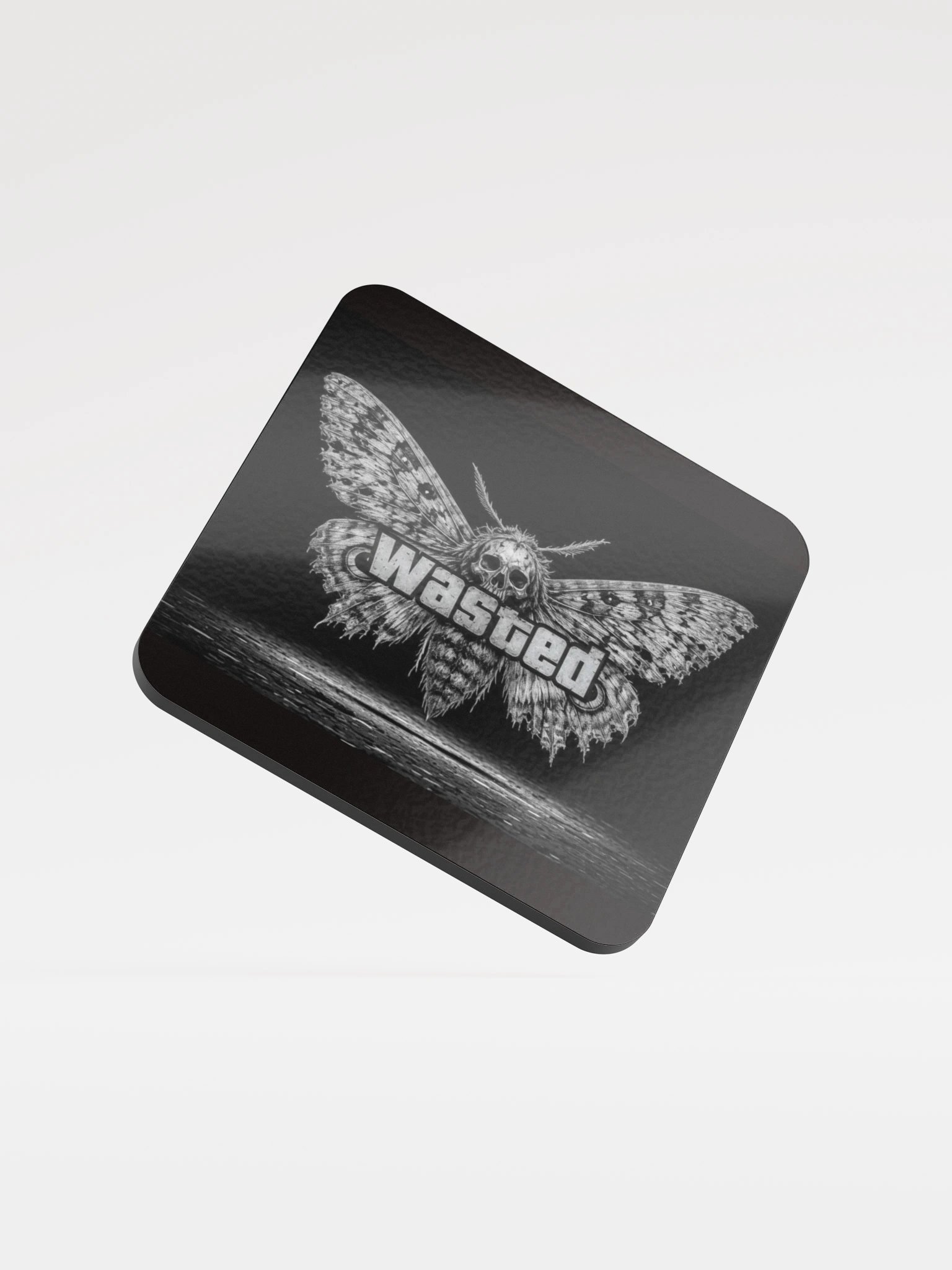 Wasted Skull Moth Coaster product image (1)