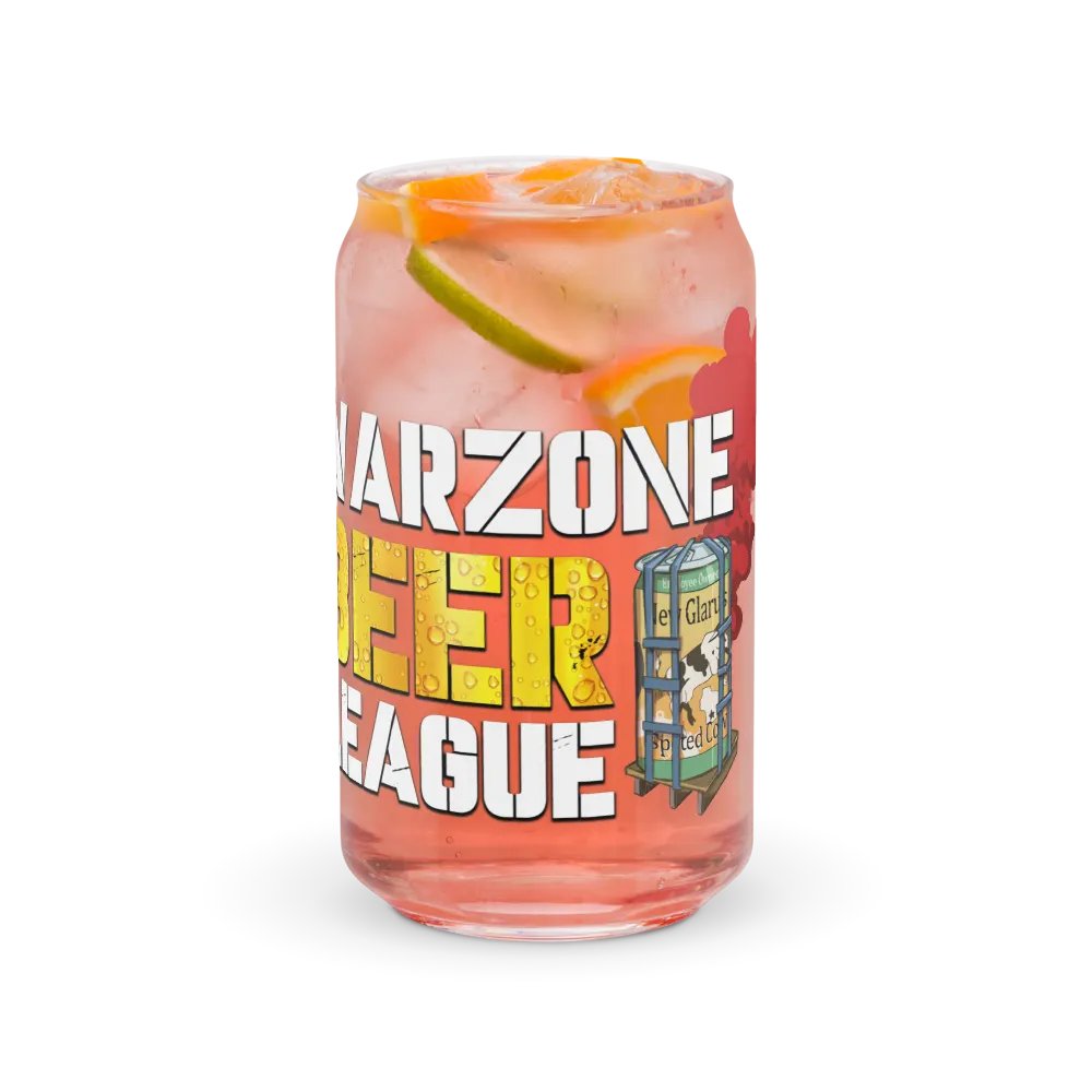 Warzone Beer League (Beer Loadout) - Can Shaped Glass product image (7)