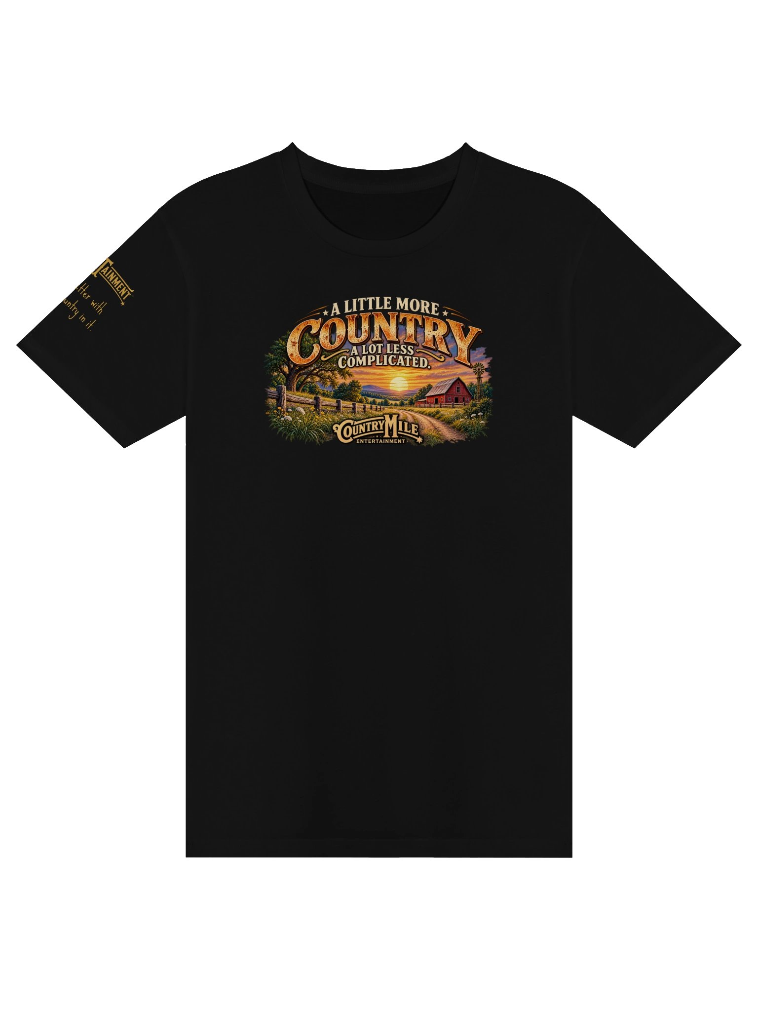 "A Little More Country" T-shirt product image (1)