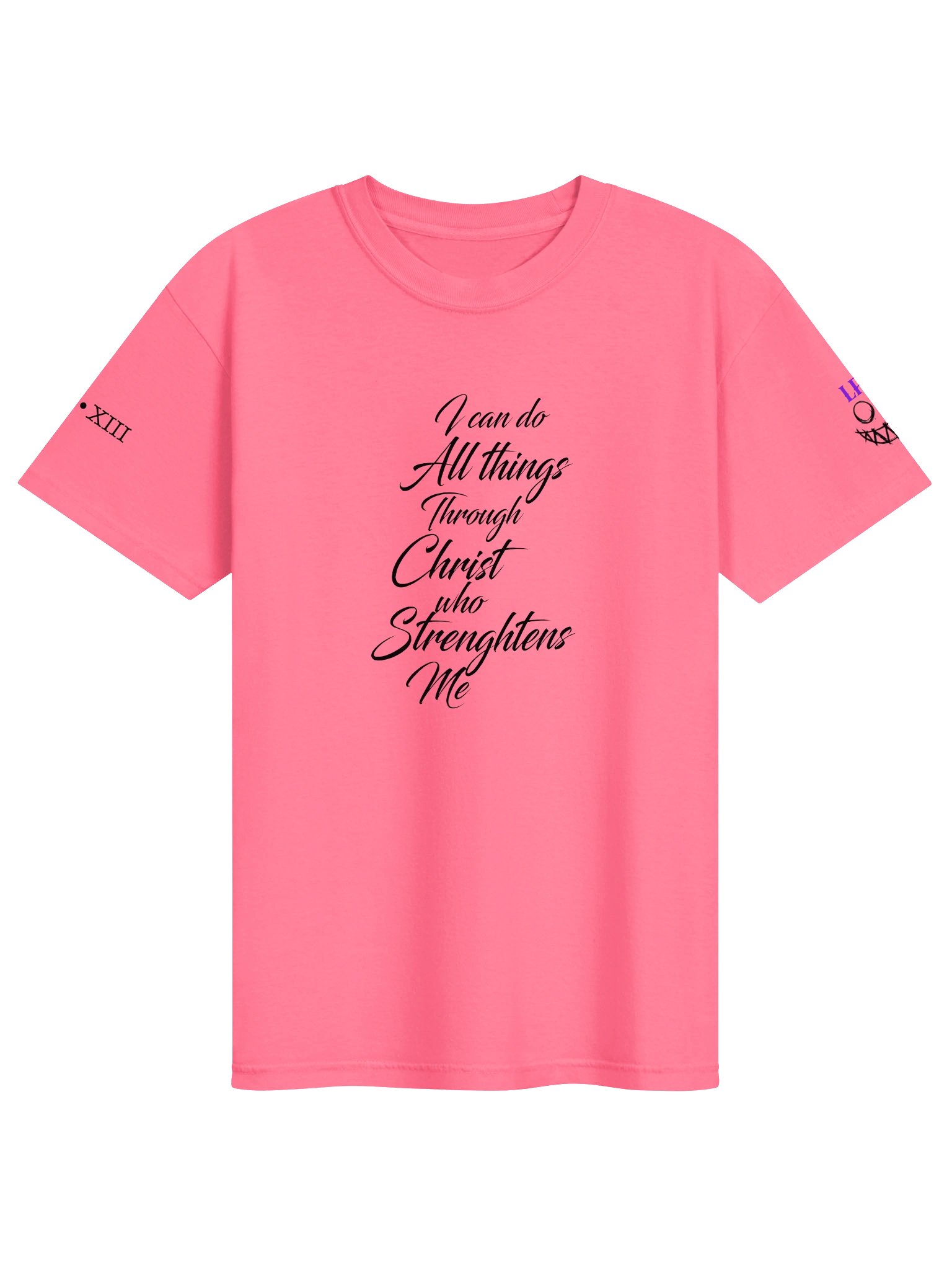 Philippians 4:13 LFS T Shirt drop product image (1)