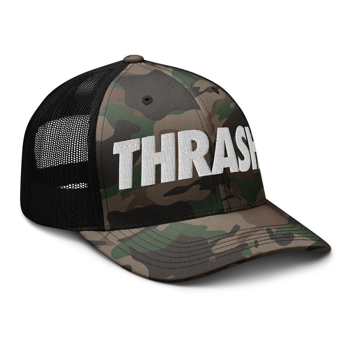 THRASH CAMO HAT (WHITE) product image (2)