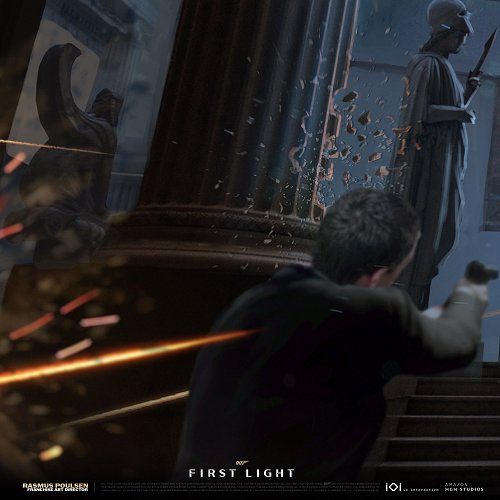 Exhibition Opposition. 007 First Light concept art.