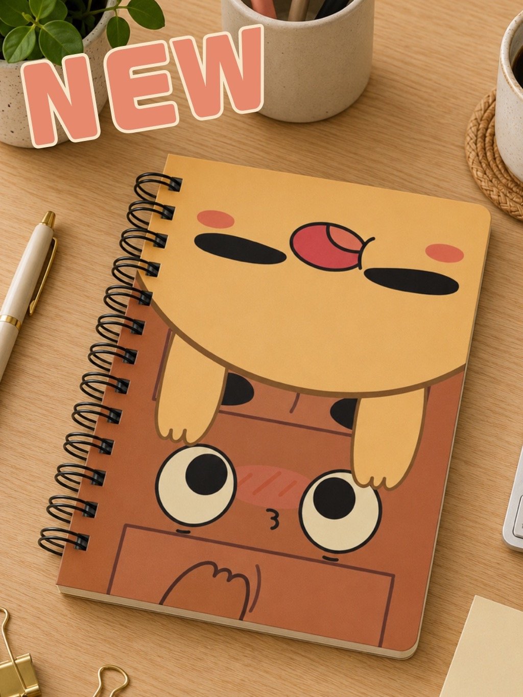 Choco & Pancake Spiral Journal product image (1)