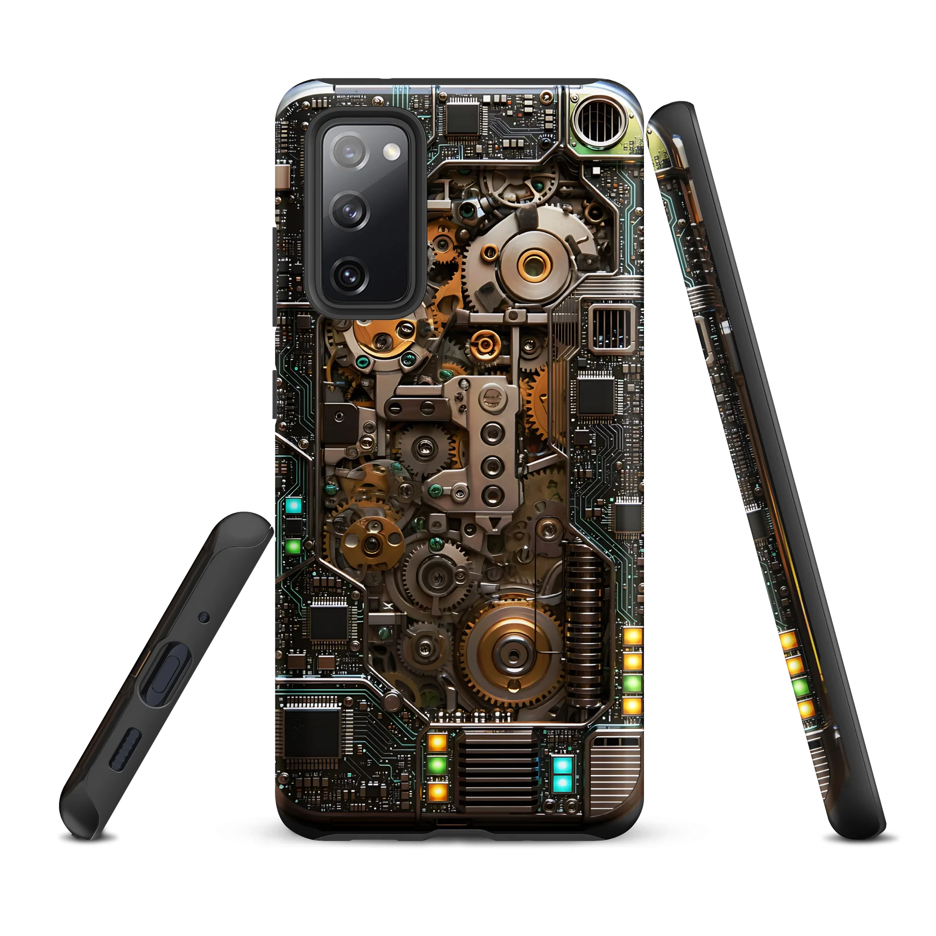 Circuit Gearworks - Tough Case for Samsung® Cell Phone - Futuristic Steampunk Tech Design product image (1)