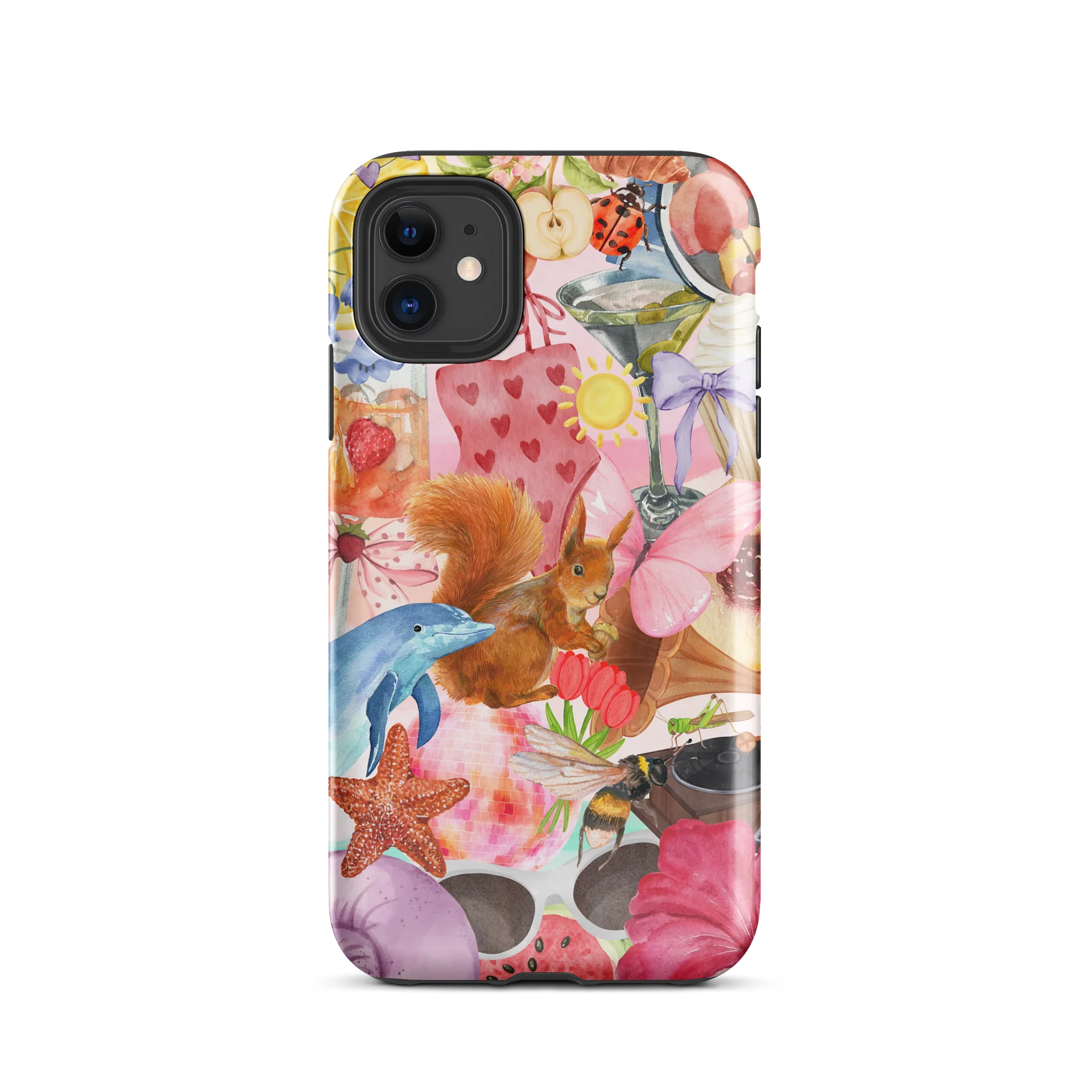 Sweet Little Animals Dreamy Floral Phone Case product image (55)