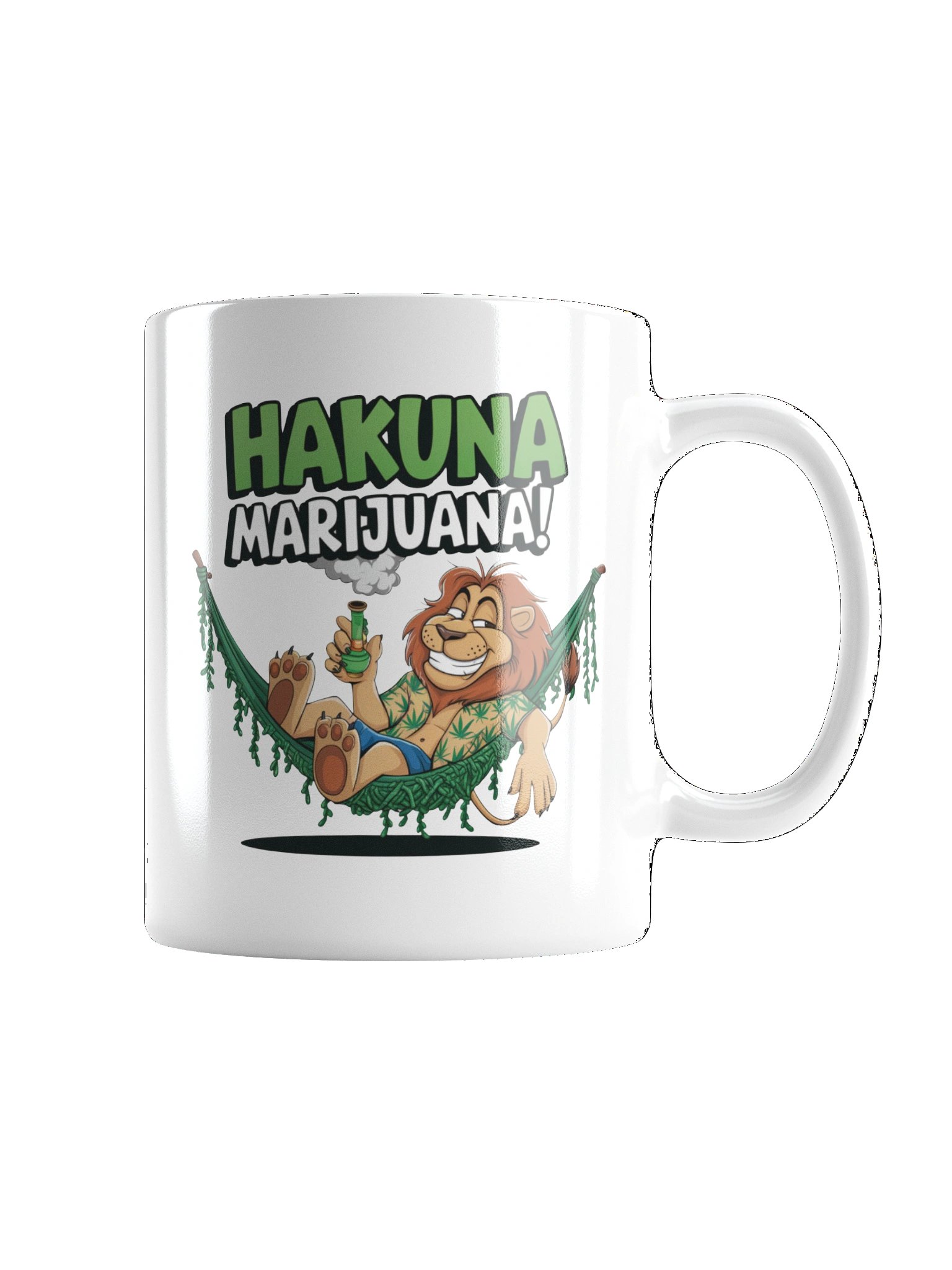Hakuna Marijuana! Relaxing Lion Weed Mug product image (3)