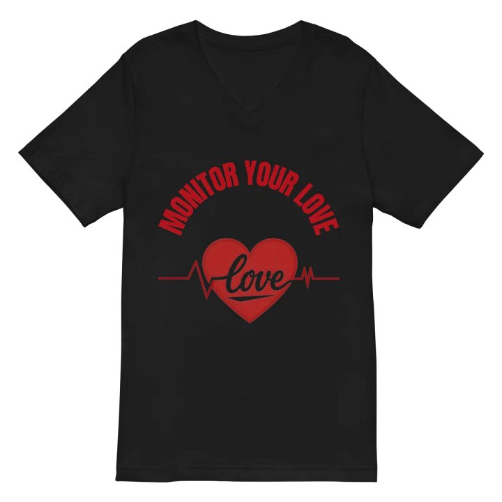 Heartbeat of Love V-Neck Tee product image (3)