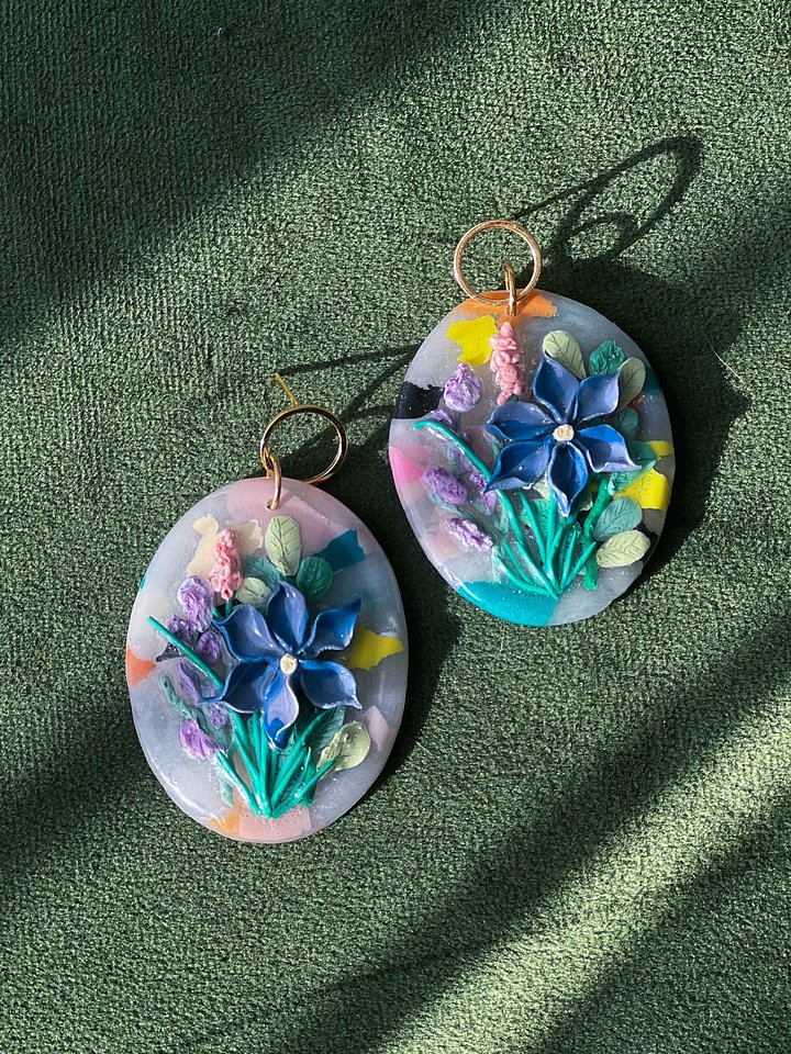 Spring Meadow Earrings Made-to-Order product image (1)