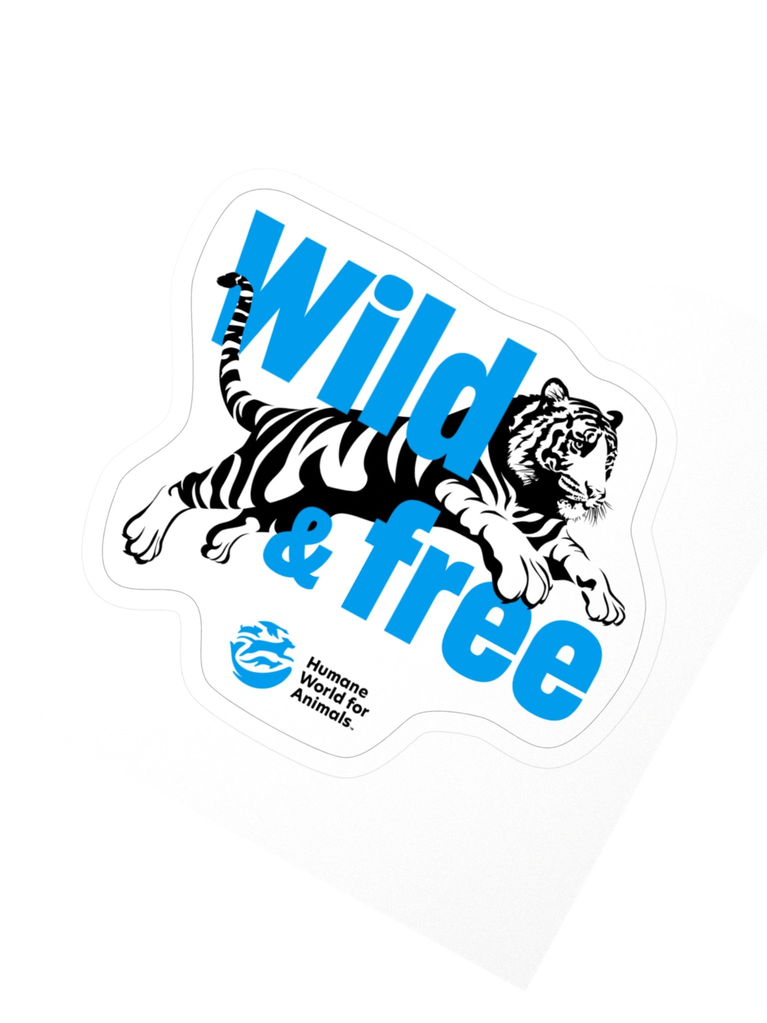 Wild & Free Tiger - Sticker product image (3)