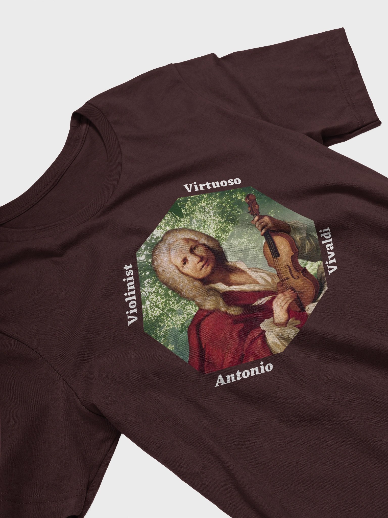 Antonio Vivaldi - Violinist Virtuoso | Dark T-Shirt product image (27)