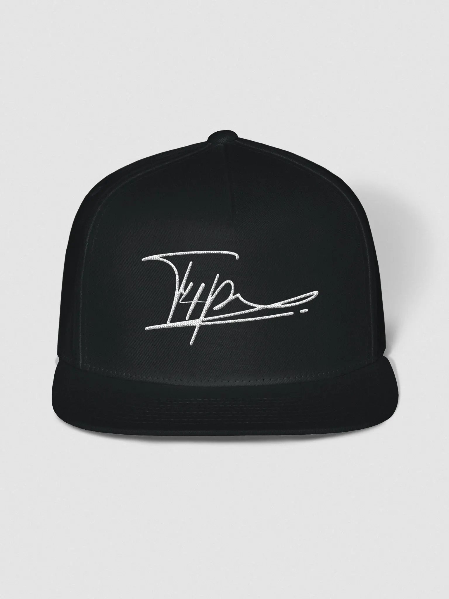 T4P Flat Snapback - Black/White product image (1)