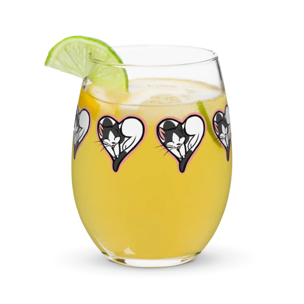 gupasmHeart Stemless Wine Glass product image (11)