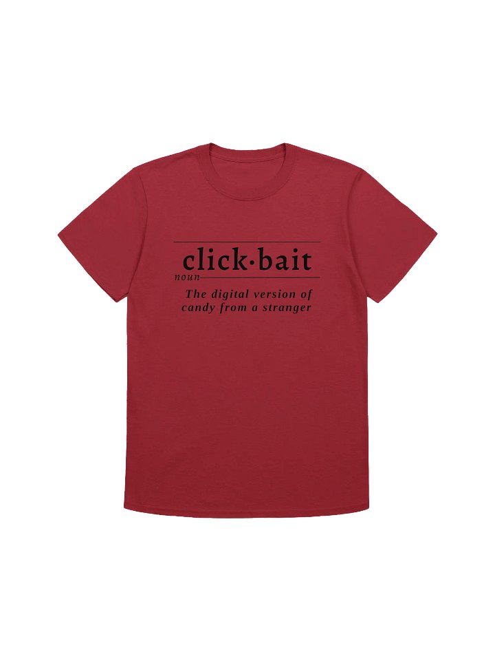 Clickbait Def Unisex Tee v1 product image (1)