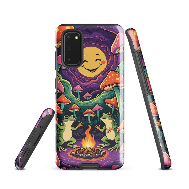 frogs on shrooms Samsung® Tough Case product image (1)