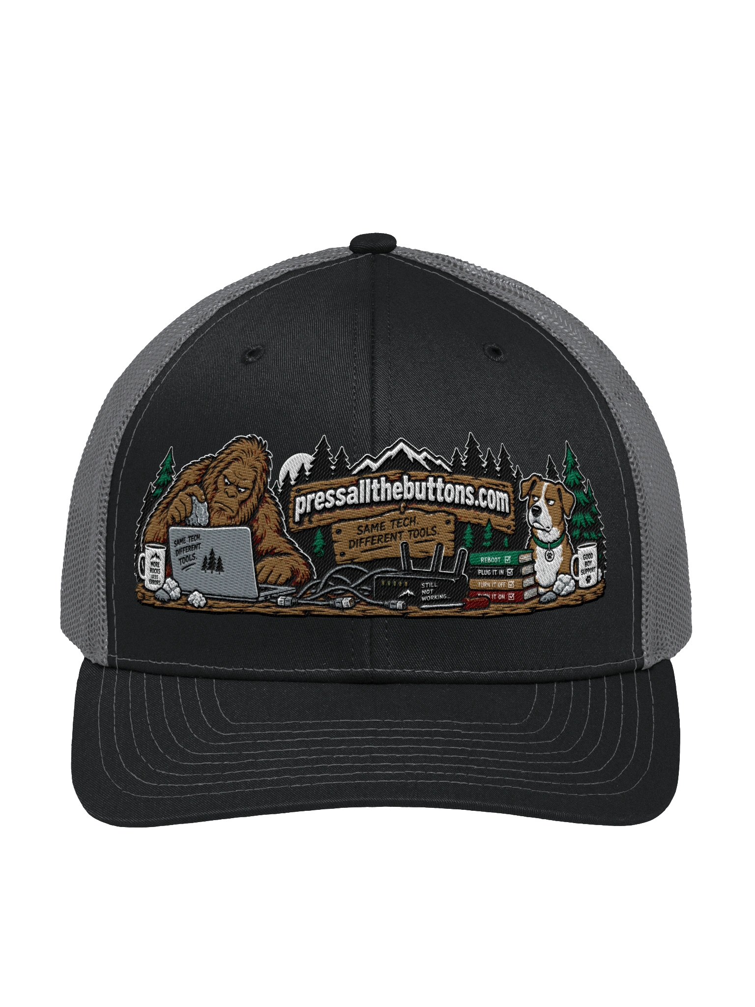 PATB Sasquatch Trucker Hat product image (1)