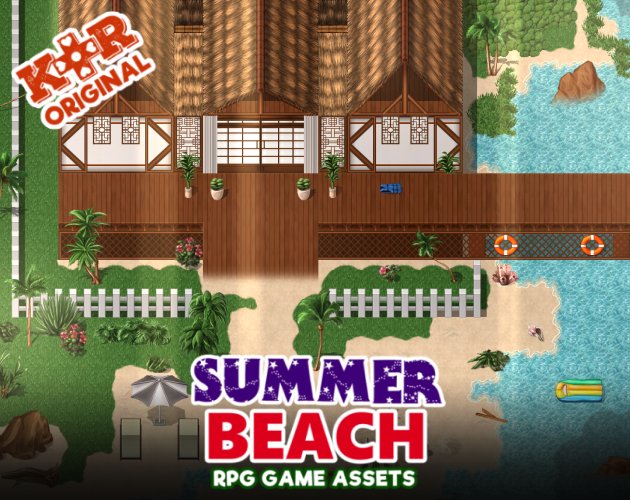 SAMPLE MAPS: Summer Beach product image (1)