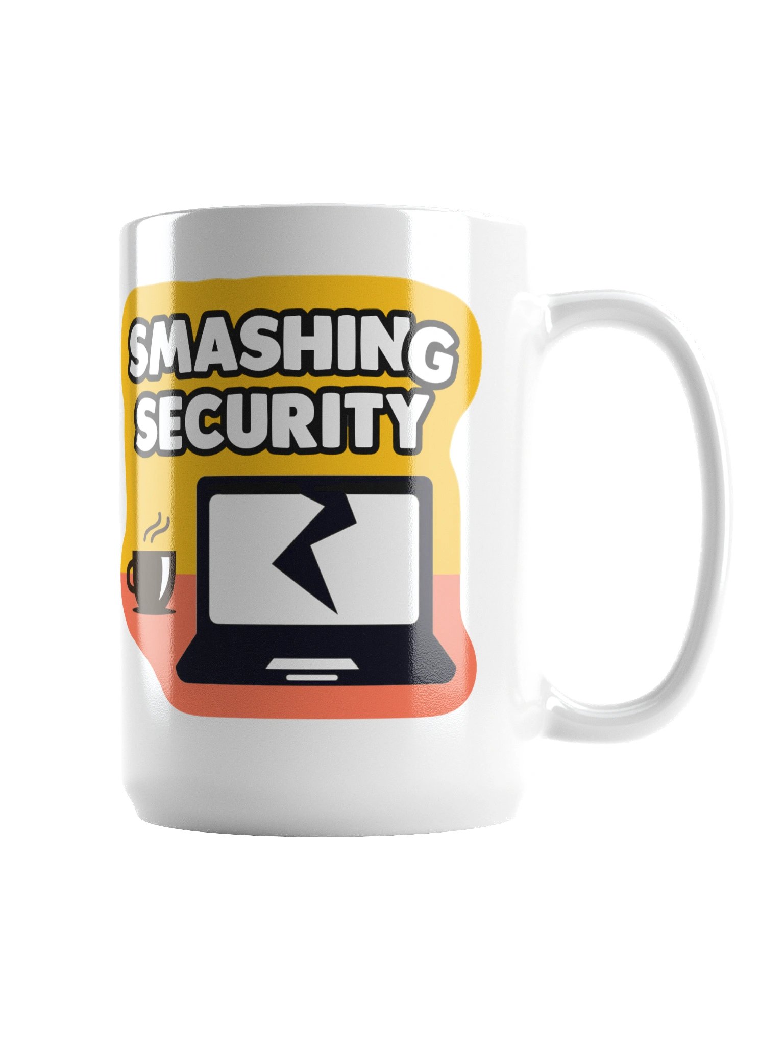 Smashing Security old-school logo mug product image (2)