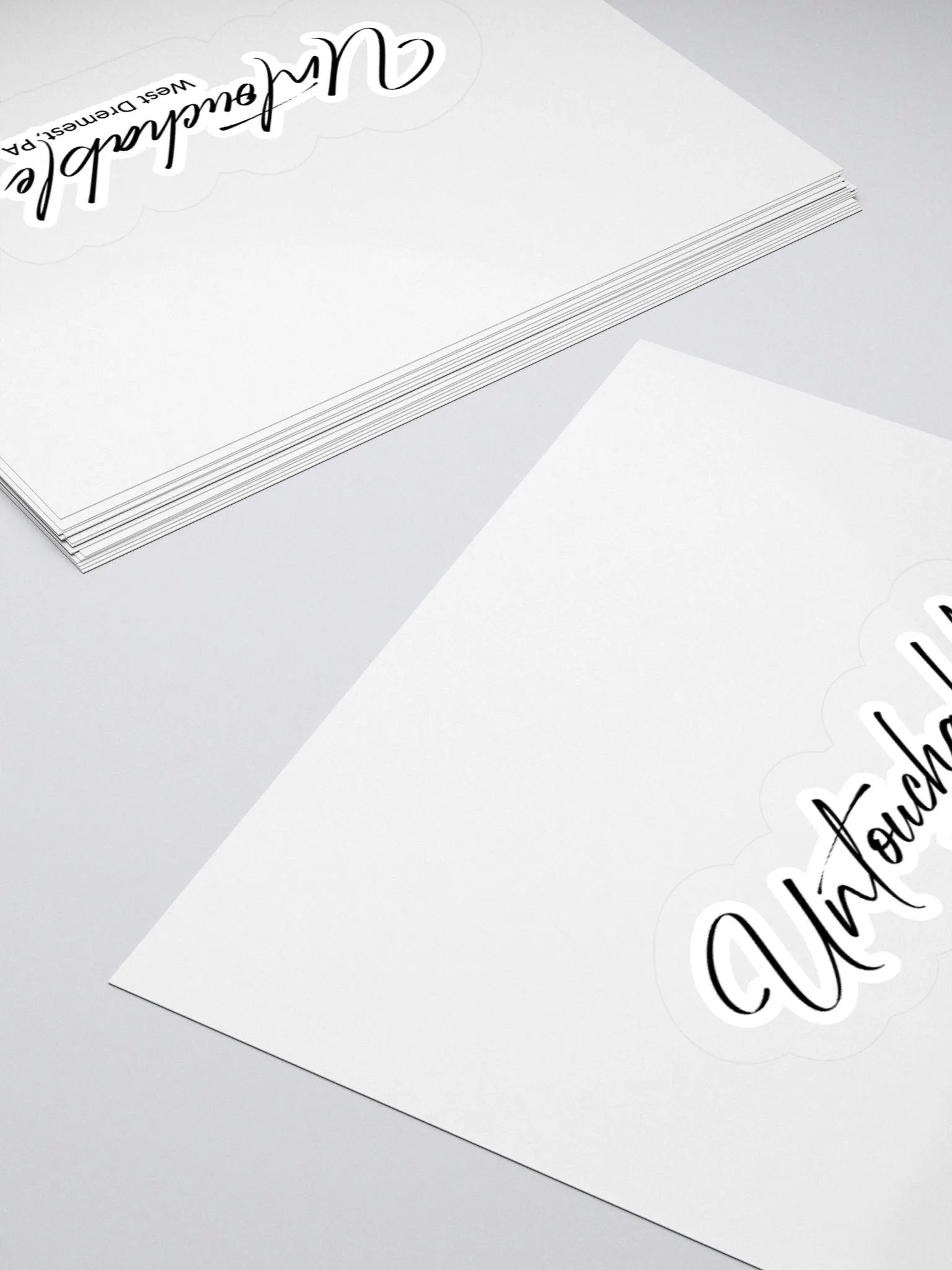 Untouchable Sticker product image (4)