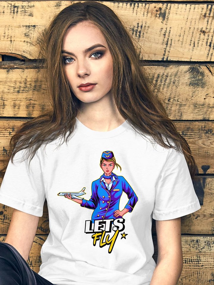 Let's Fly T-shirt product image (13)