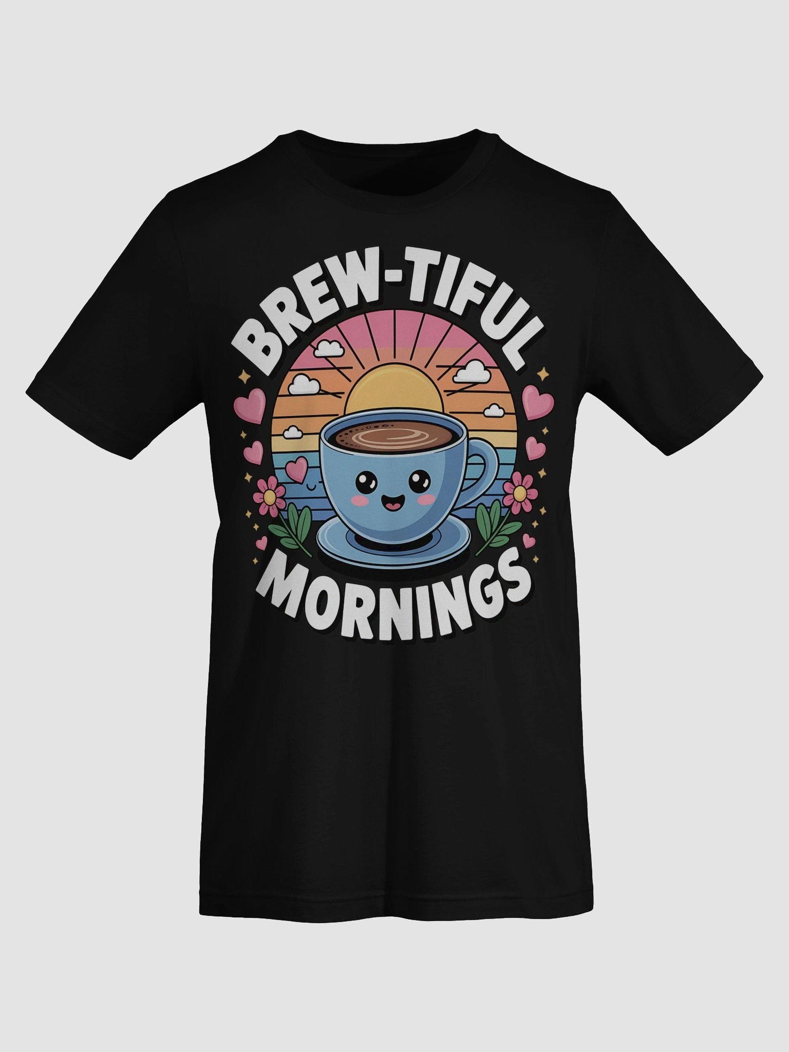 BREW-TIFUL MORNINGS T-Shirt product image (67)
