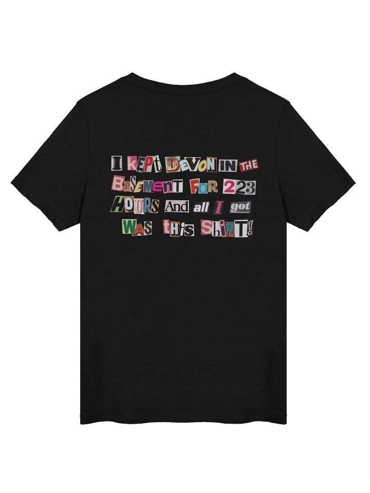 Subathon Ransom Shirt - Ladies Cut product image (2)