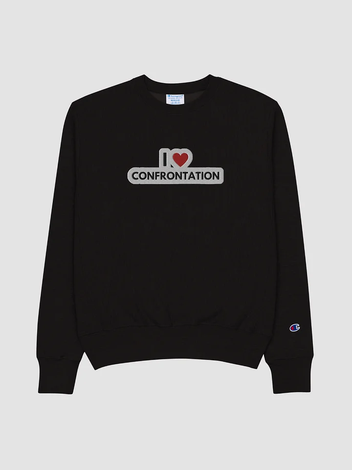 I <3 Confrontation (bubble design) Champion Crewneck Sweatshirt product image (1)