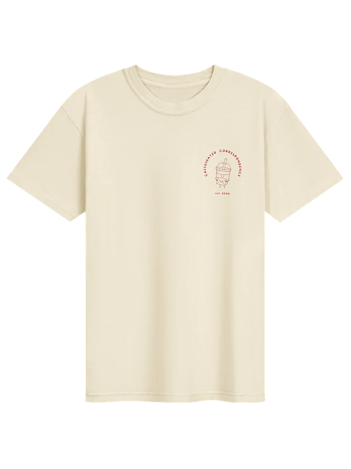 Caffeinated Correspondence Comfort Colors Tee product image (1)