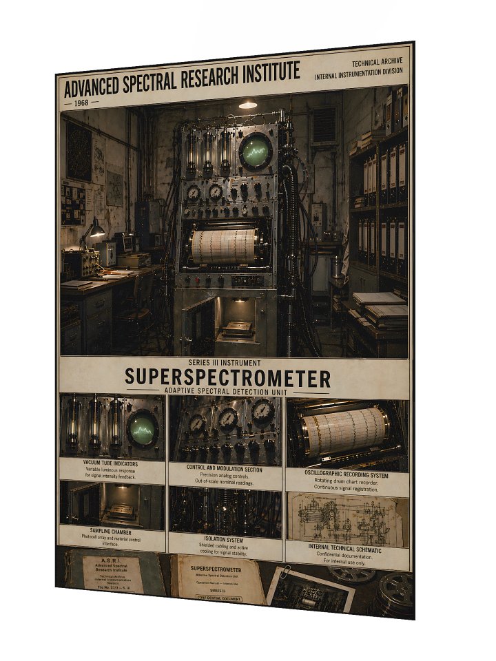 THE SUPERSPECTROMETER — 18X24 MATTE POSTER product image (2)