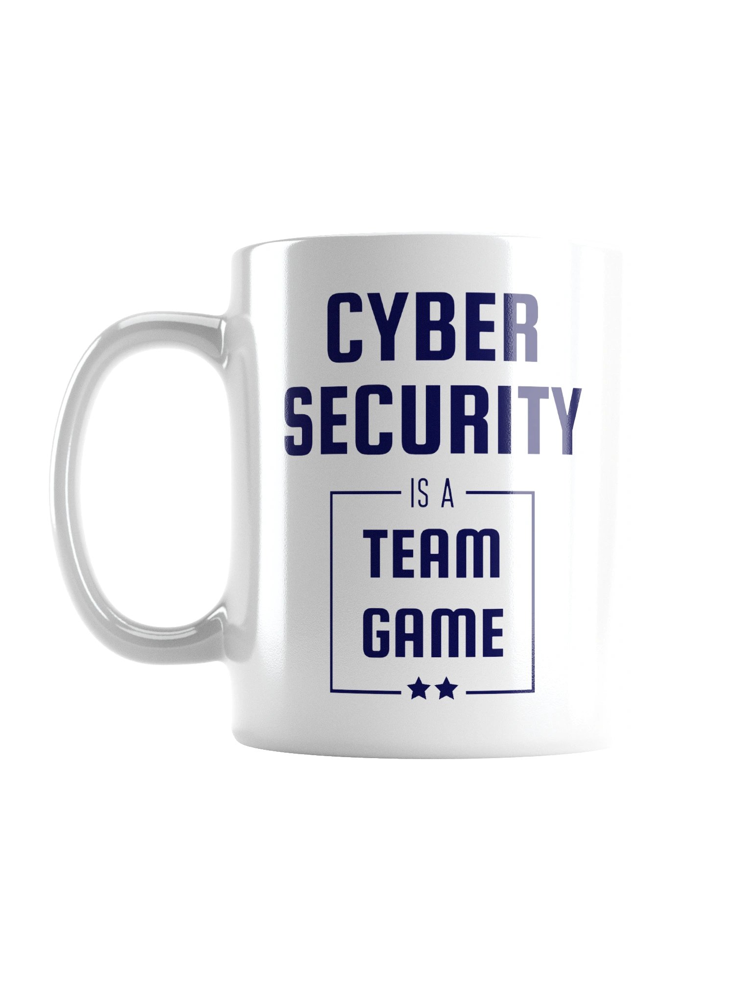 Cybersecurity Is a Team Game Coffee Mug | Security Mindset product image (1)