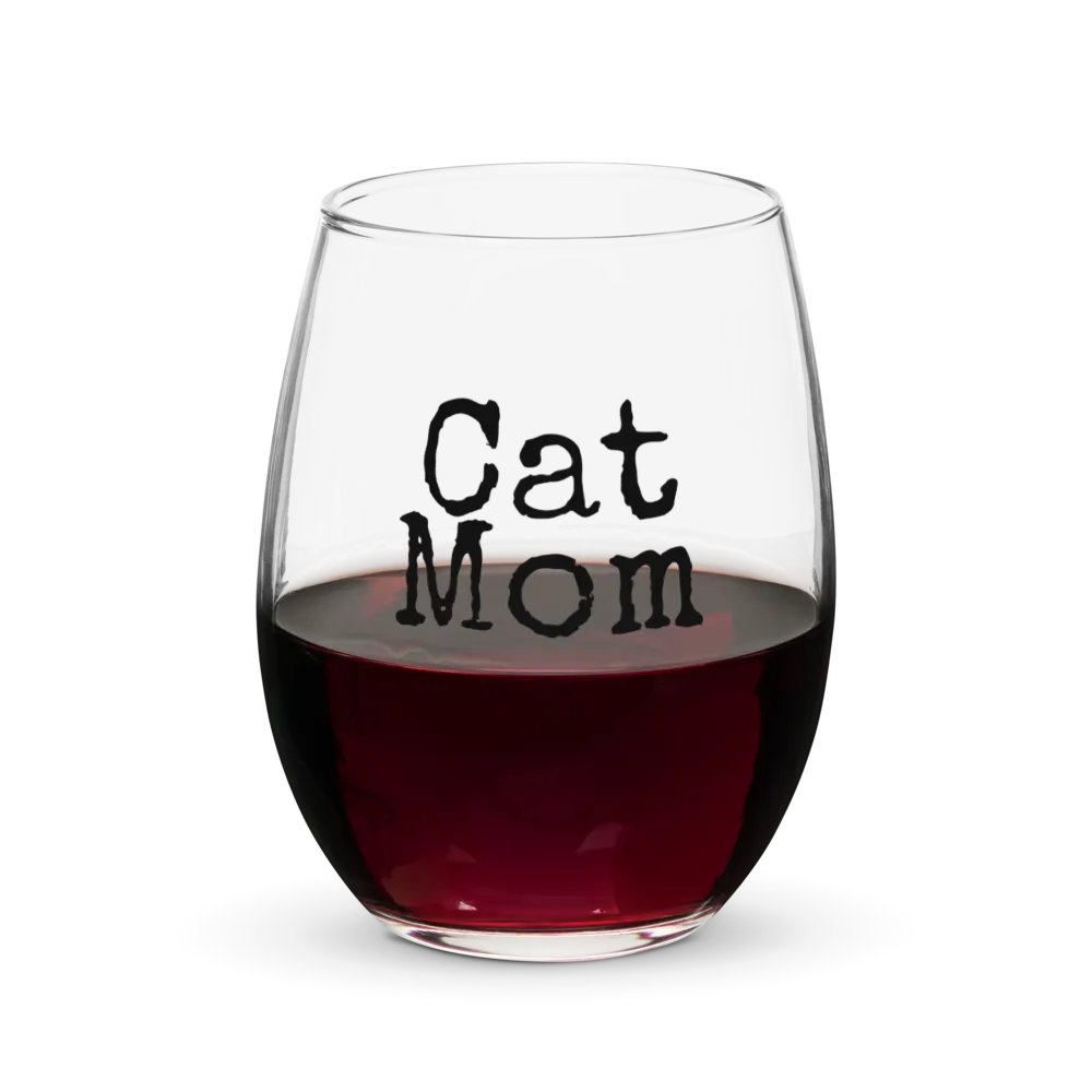 Cat Mom Wine Glass product image (5)
