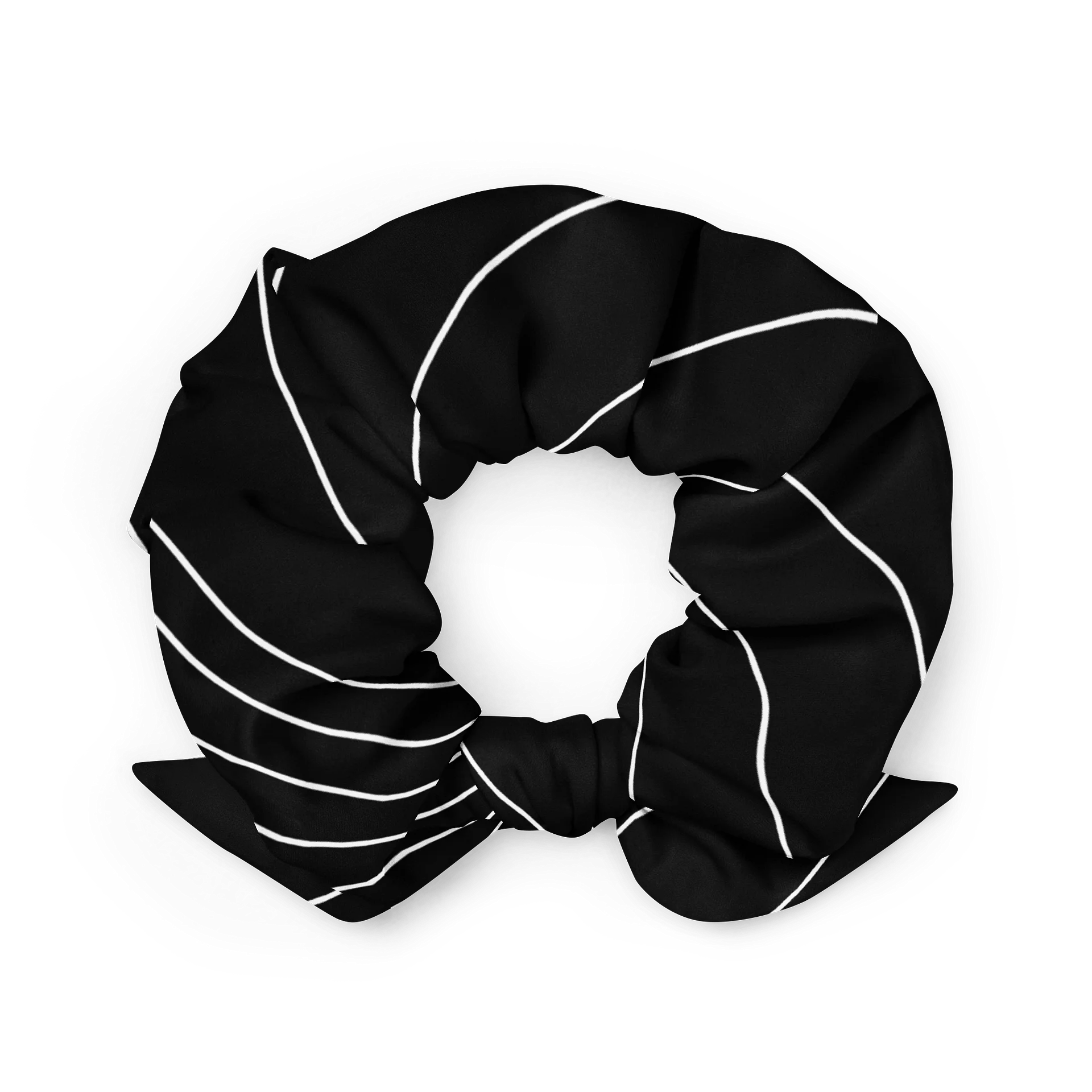 BLANKEMBER™ Abstract Curve Black Scrunchie product image (2)