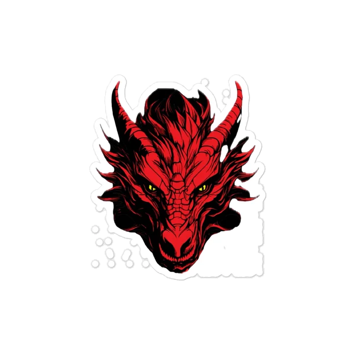 Red Dragon Sticker product image (2)