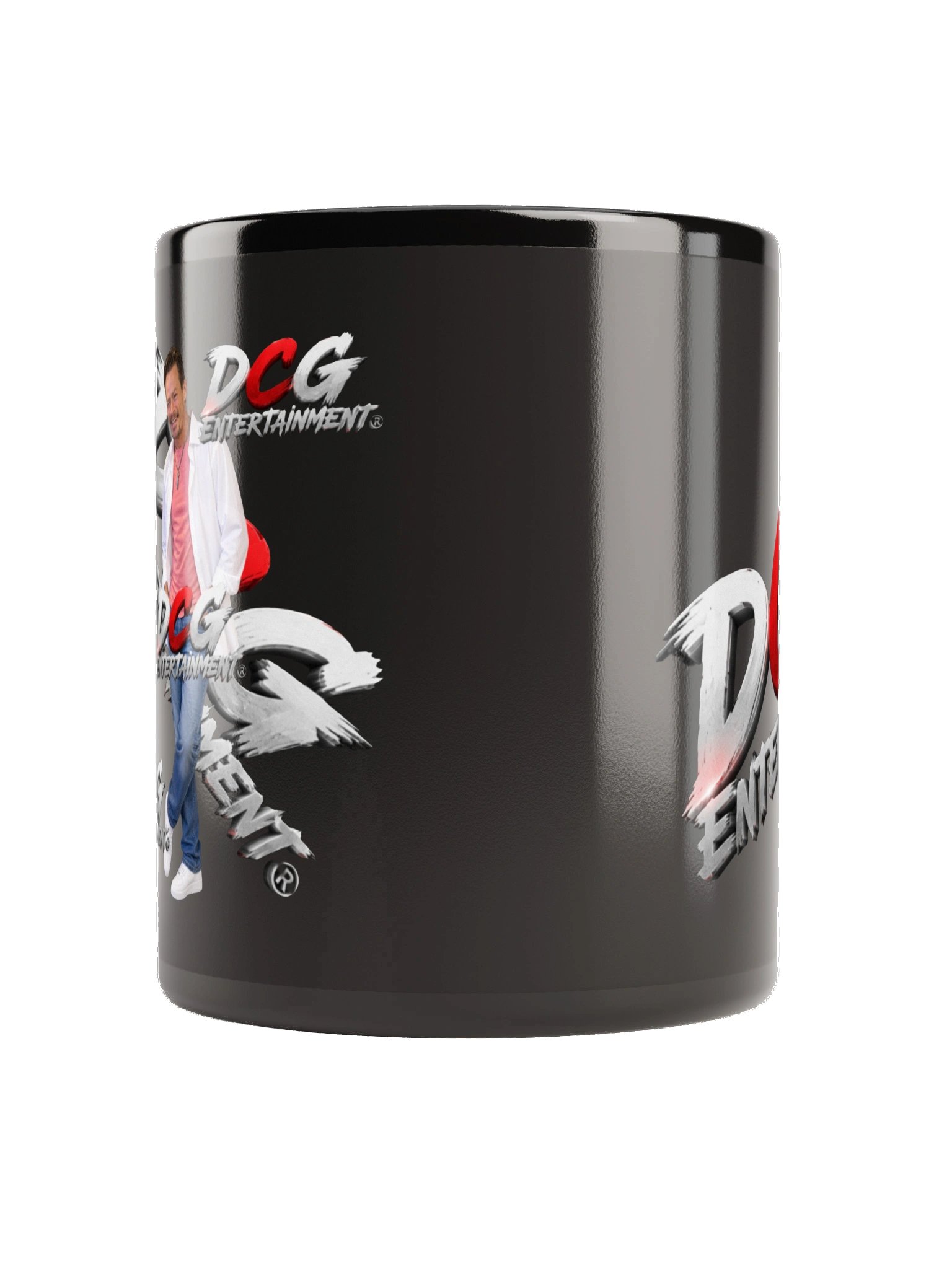 Denny Cool – DCG Entertainment® 11 oz Black Ceramic Mug product image (2)