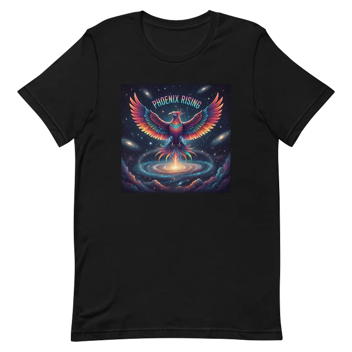 Cosmic Phoenix Rising T-Shirt product image (2)
